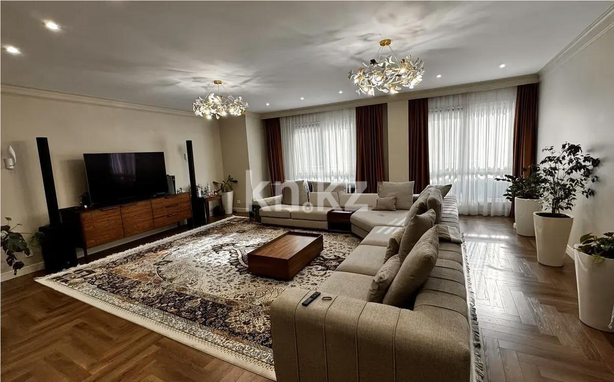 Продажа 5-комнатной квартиры, 202 м², мкр-н Мирас, дом  157 - Продажа  пятикомнатных квартир в Алматы с фото фото 1 из 8