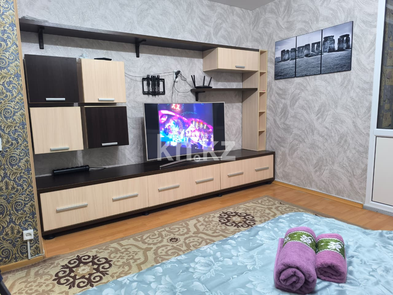 Аренда 1-комнатной квартиры посуточно, 48 м², ул. Бараева, дом  25 - ул. Валиханова - Продажа квартир в Казахстане фото 8 из 12