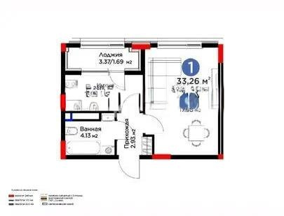Продажа 1-комнатной квартиры, 34 м², ул. Е-915, дом  15 в Астане - фото 5