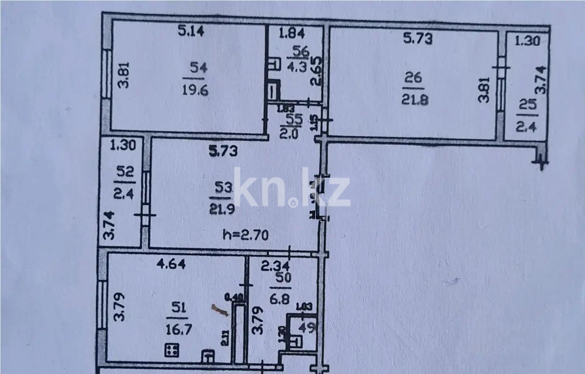 Продажа 3-комнатной квартиры, 99 м² в Алматы - фото 7