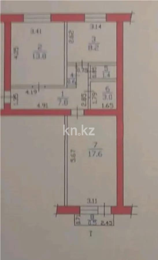 Продажа 2-комнатной квартиры, 53 м² в Алматы - фото 6