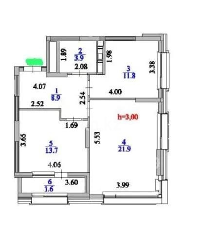 Продажа 2-комнатной квартиры, 62.3 м² - Недвижимость в Казахстане - страница 3 фото 4 из 4