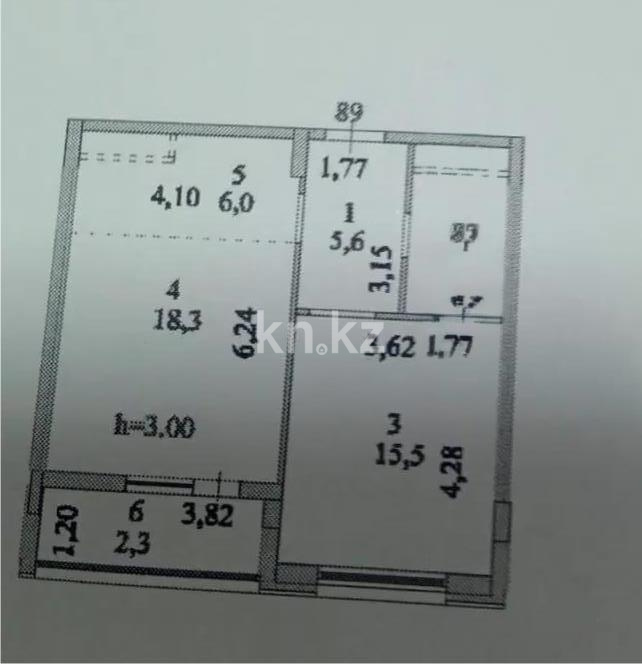 Продажа 2-комнатной квартиры, 52 м² - Продажа квартир в новостройках Астаны - страница 34 фото 1 из 1