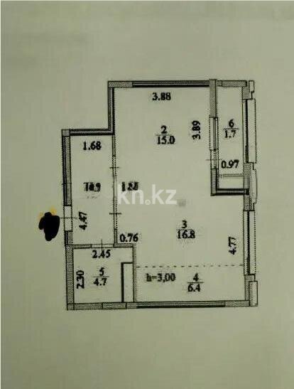 Продажа 2-комнатной квартиры, 53 м² в Астане - фото 4