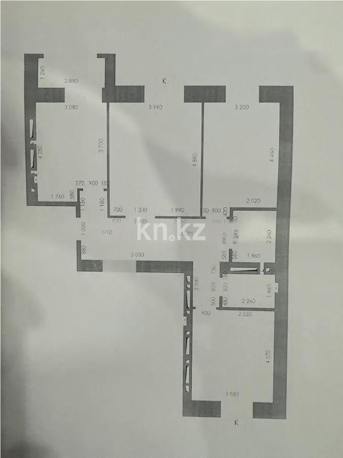 Продажа 3-комнатной квартиры, 92 м², 067 учетный квартал, дом  участок 502 - Продажа квартир в Караганде без посредников фото 1 из 1