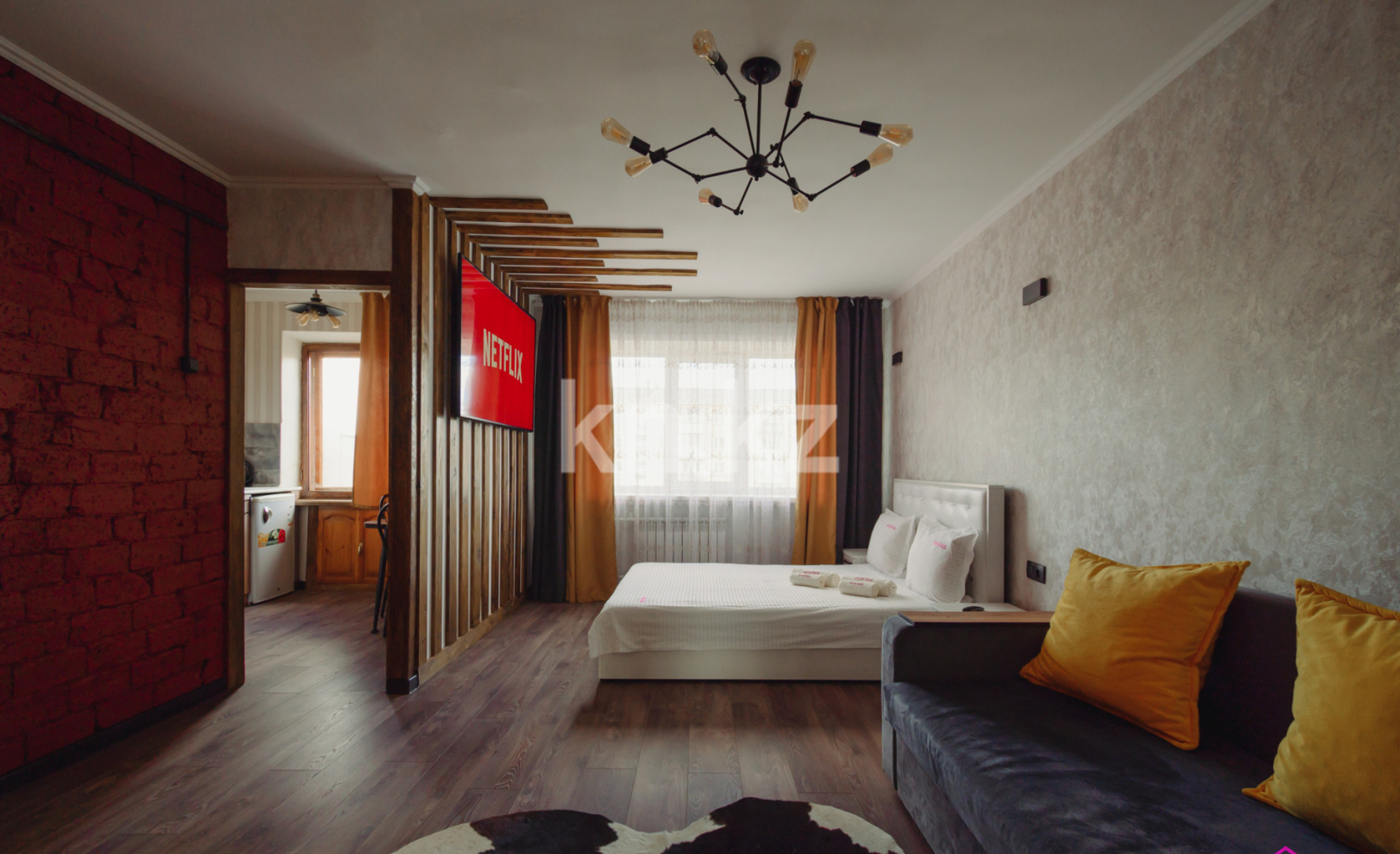 Аренда 2-комнатной квартиры посуточно, 1 м², ул. Ауэзова, дом  168 - Аренда квартир посуточно в Петропавловске фото 2 из 11