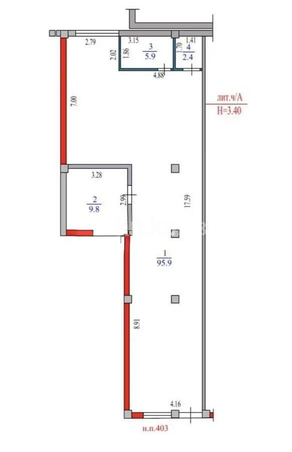 Продажа 3-комнатной квартиры, 114 м² в Алматы - фото 2