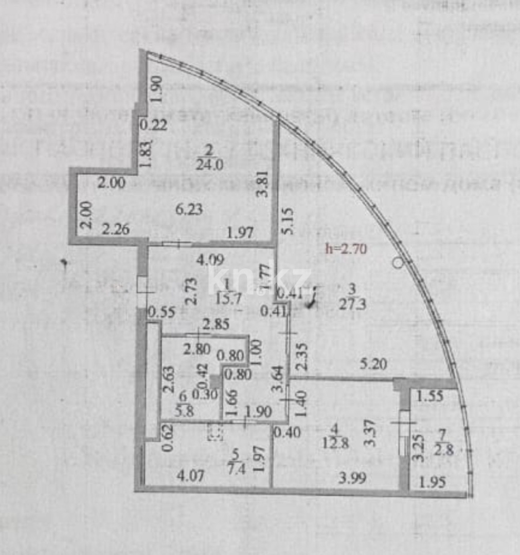 Продажа 3-комнатной квартиры, 95.8 м² в Астане - фото 12