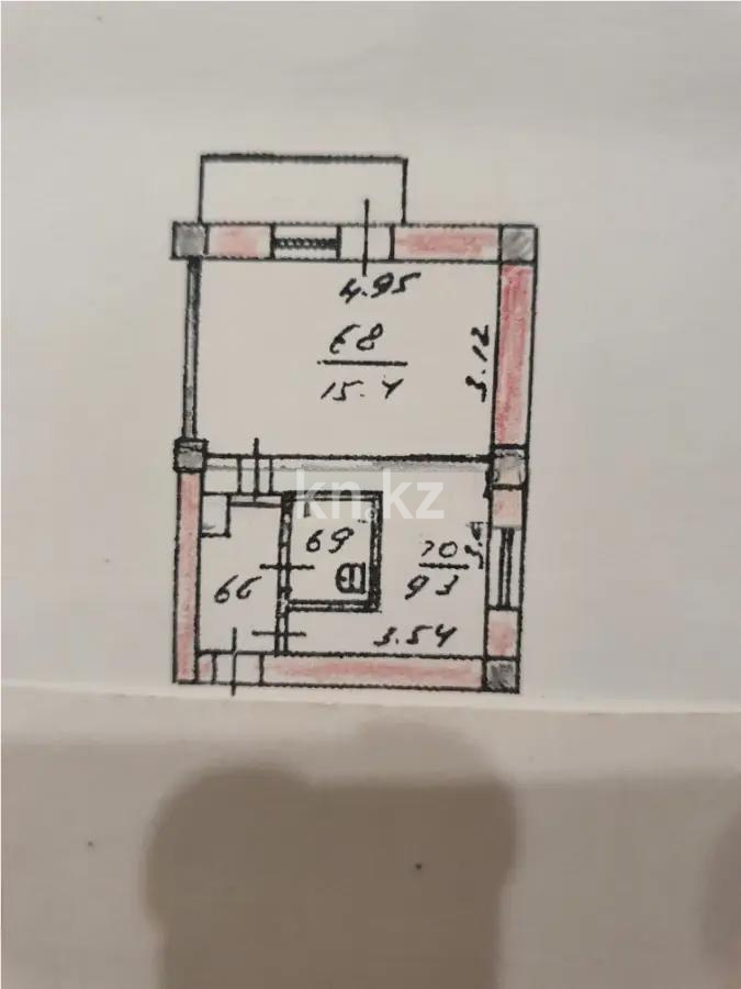 Продажа 1-комнатной квартиры, 35 м², ул. Пятницкого, дом  52 в Алматы - фото 2