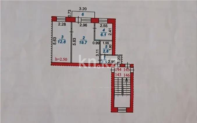 Продажа 2-комнатной квартиры, 44 м² - Продажа квартир в Казахстане - страница 37 фото 5 из 5