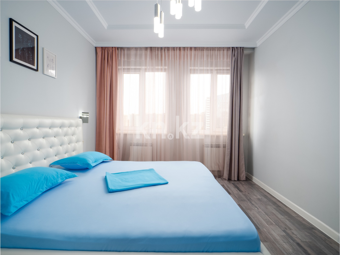 Аренда 2-комнатной квартиры посуточно, 57 м², ул. Навои, дом  208/8 - ул. Торайгырова - Аренда  двухкомнатных квартир посуточно в Алматы фото 2 из 24