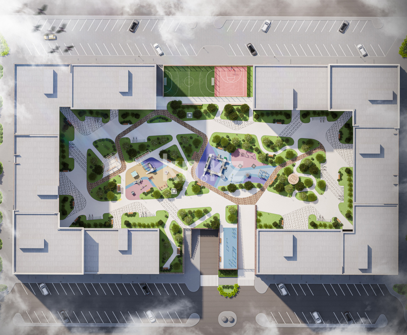 Продажа 2-комнатной квартиры, 68.78 м², ул. Е-15, дом  16 в Астане - фото 5 Продажа 2-комнатной квартиры, 68.78 м², ул. Е-15, дом  16 в Астане - фото 5