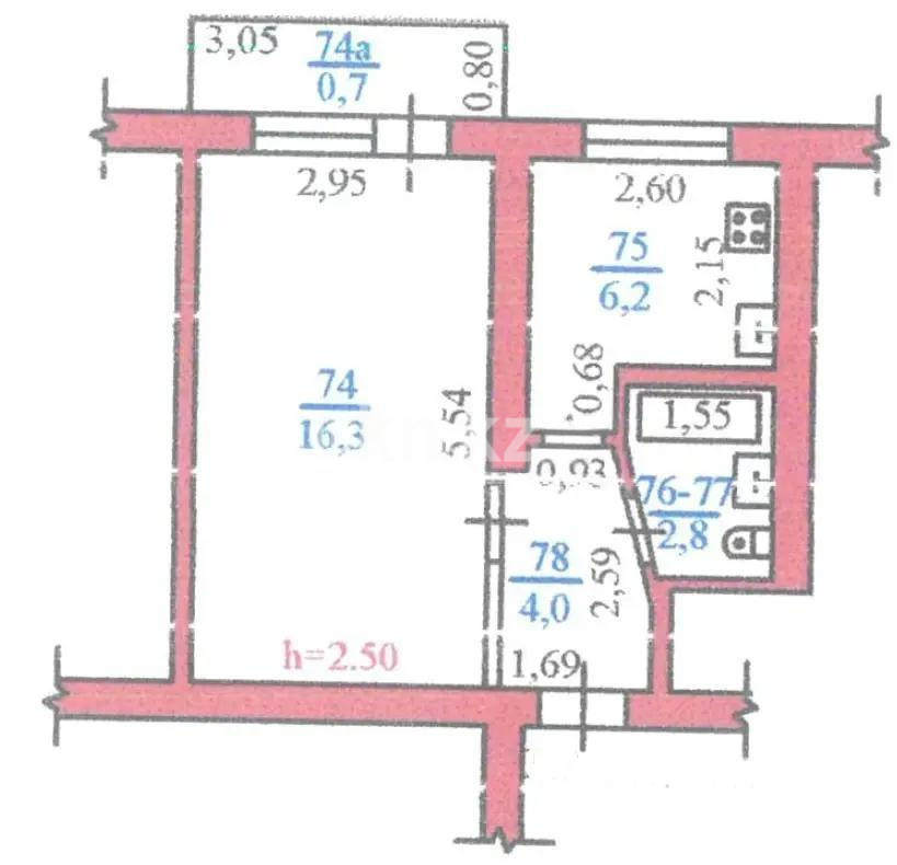 Продажа 1-комнатной квартиры, 30 м² - Продажа недвижимости в Алматы - страница 14 фото 5 из 5