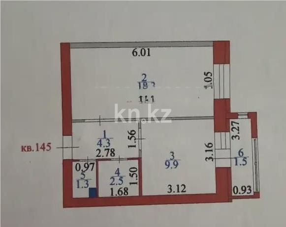 Продажа 2-комнатной квартиры, 38 м² в Астане - фото 6