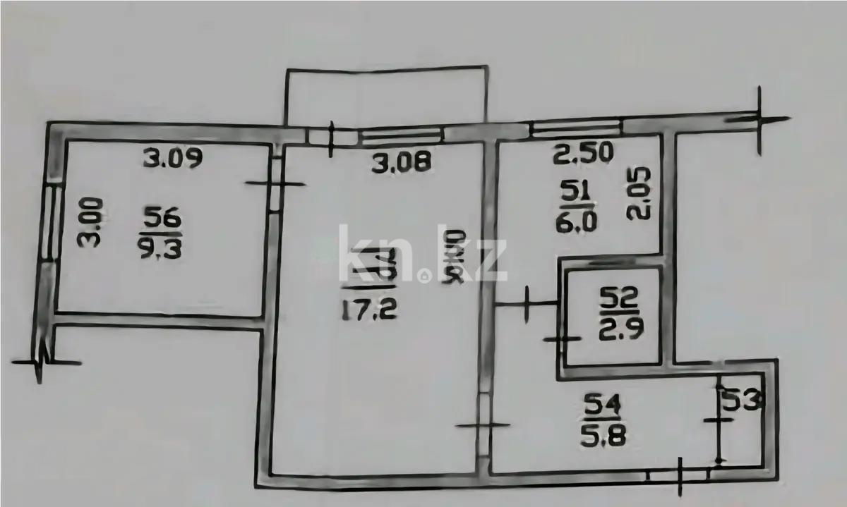 Продажа 2-комнатной квартиры, 42 м² - Продажа квартир в Казахстане - страница 31 фото 5 из 5