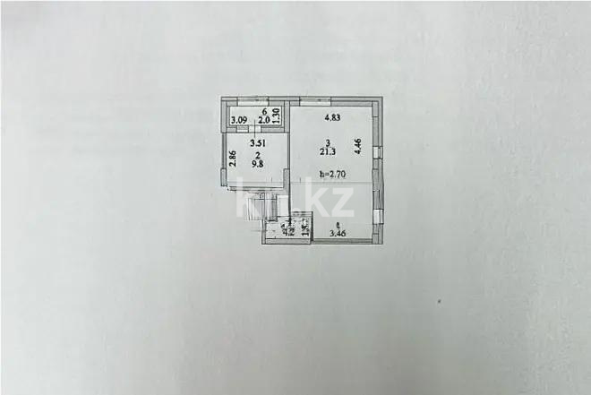Продажа 2-комнатной квартиры, 58.5 м² в Астане - фото 4