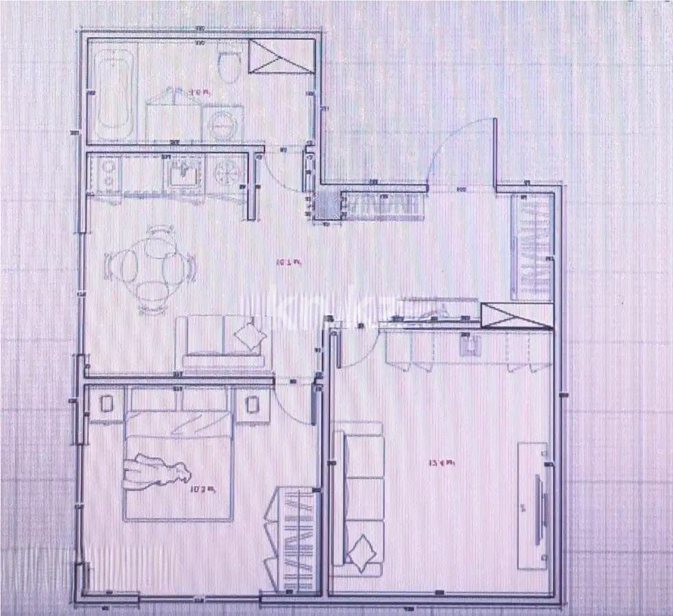 Продажа 2-комнатной квартиры, 46 м² в Алматы