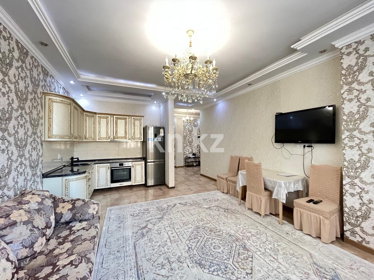 Аренда 2-комнатной квартиры, 56 м² - Аренда квартир помесячно в Казахстане - страница 7 фото 2 из 11