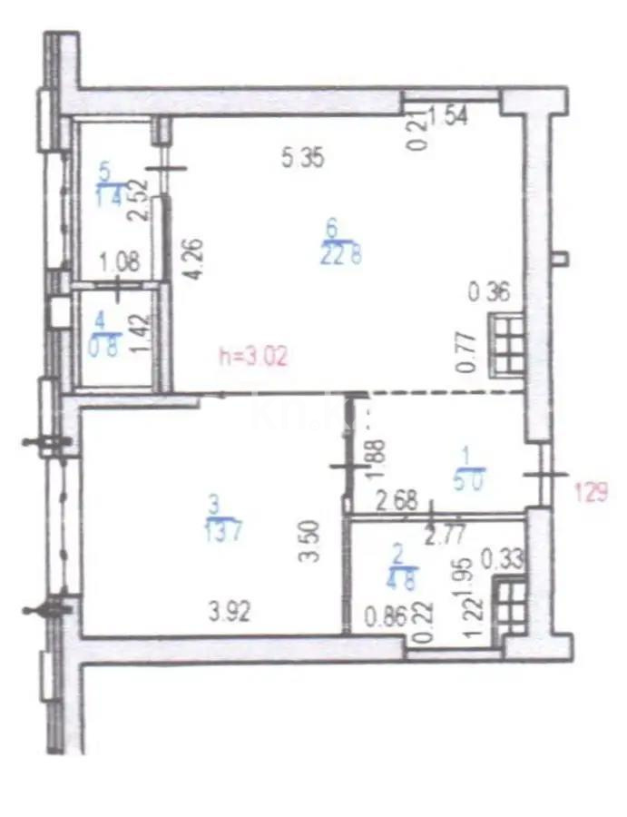 Продажа 2-комнатной квартиры, 48.5 м² - Продажа квартир в Казахстане - страница 34 фото 1 из 1