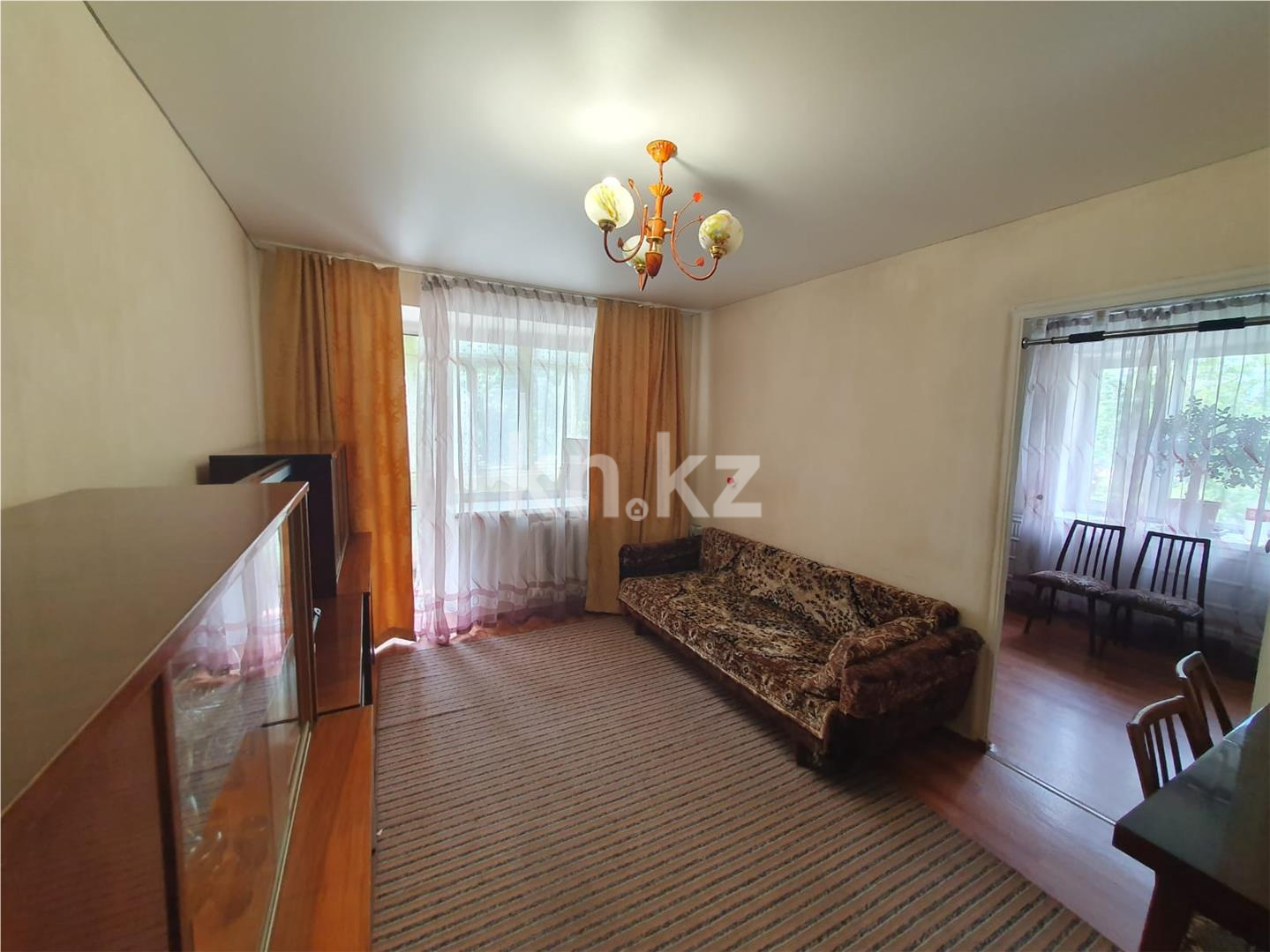 Продажа 3-комнатной квартиры, 49 м², ул. Аманжолова - Продажа квартир в Караганде фото 1 из 7