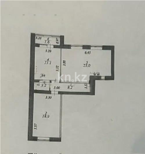 Продажа 2-комнатной квартиры, 68 м², ул. Акжан, дом  12 в Астане