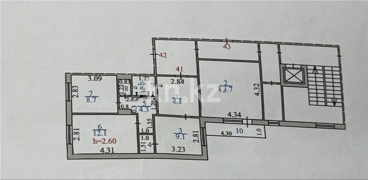 Продажа 3-комнатной квартиры, 67 м² - Продажа квартир в Казахстане - страница 20 фото 7 из 7