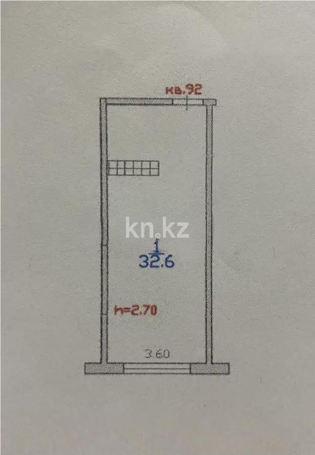 Продажа 1-комнатной квартиры, 32.6 м², мкр. Шугыла, дом  340/37 - Продажа квартир в Казахстане фото 1 из 1