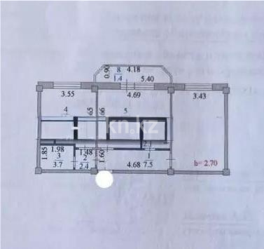Продажа 2-комнатной квартиры, 61.4 м² в Астане - фото 6