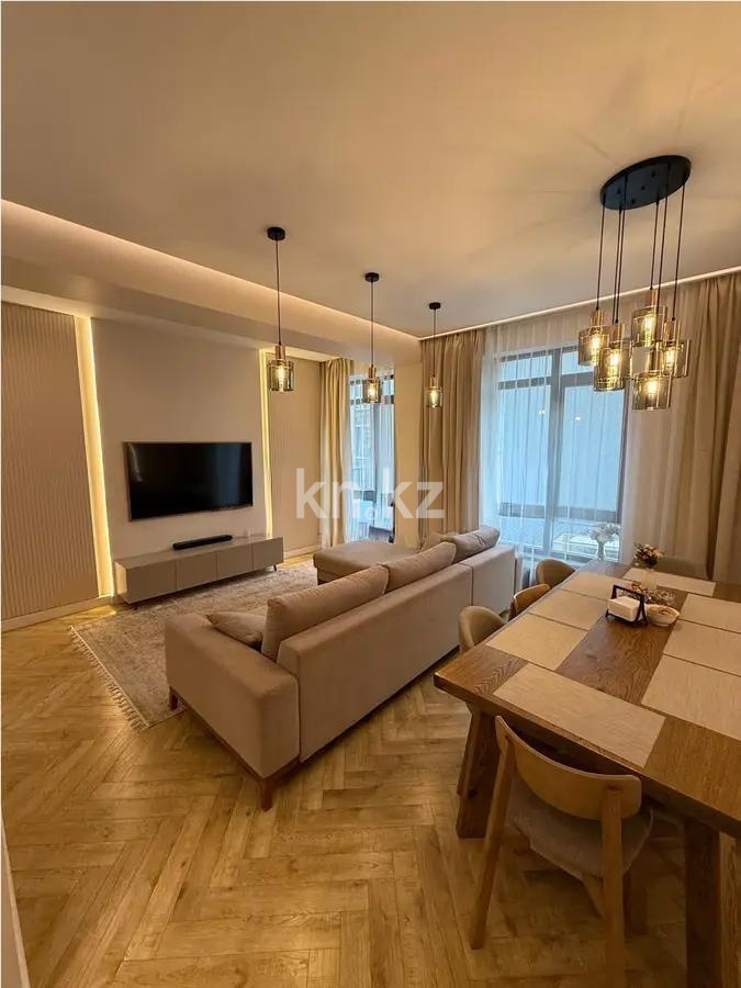 Продажа 3-комнатной квартиры, 90 м², ул. Навои, дом  68/2 - Продажа  трехкомнатных квартир в новостройках Алматы с фото фото 1 из 8