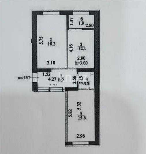 Продажа 2-комнатной квартиры, 61 м² в Астане - фото 4