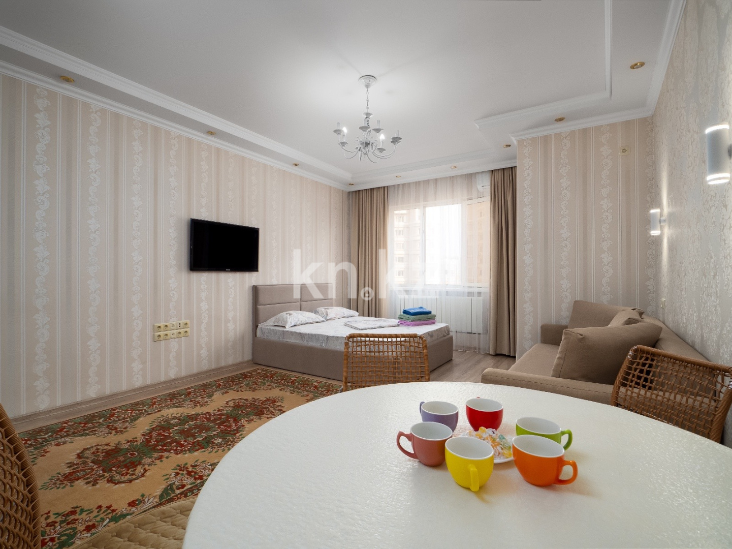 Аренда 1-комнатной квартиры посуточно, 42 м², ул. Навои, дом  208 - ул. Торайгырова - Аренда  однокомнатных квартир посуточно в Алматы фото 5 из 24