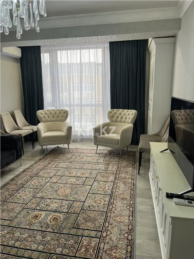 Продажа 2-комнатной квартиры, 83.6 м², ул. Ходжанова, дом  81 - Продажа  двухкомнатных квартир в новостройках Алматы с фото фото 1 из 5