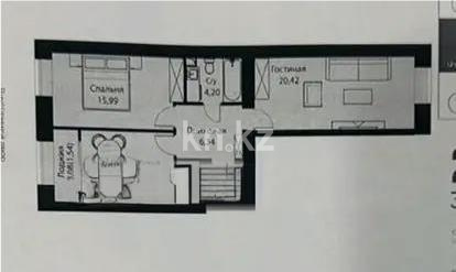 Продажа 2-комнатной квартиры, 62 м², пр. Тауелсыздык, дом  25/2 - Продажа квартир в Казахстане фото 1 из 1