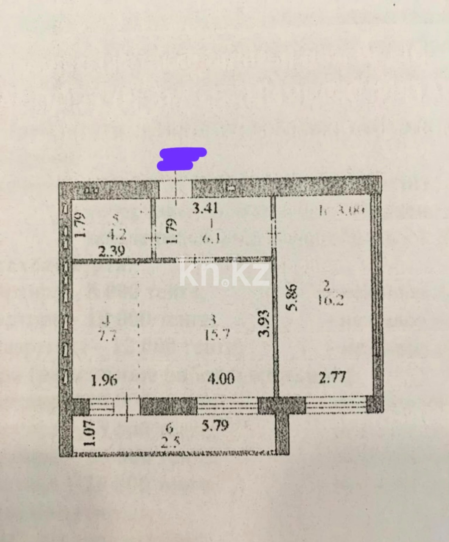 Продажа 2-комнатной квартиры, 53 м² в Астане - фото 5