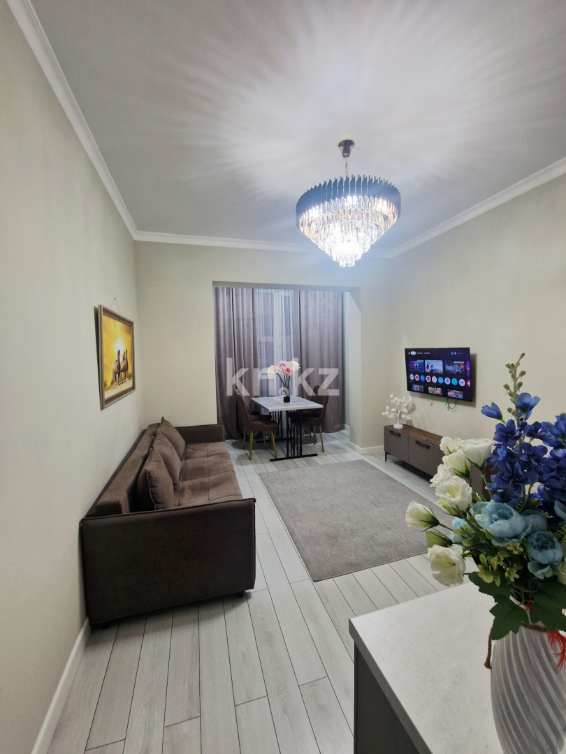 Аренда 2-комнатной квартиры посуточно, 60 м² - Аренда двухкомнатных квартир посуточно в Бостандыкском р-не Алматы фото 5 из 9