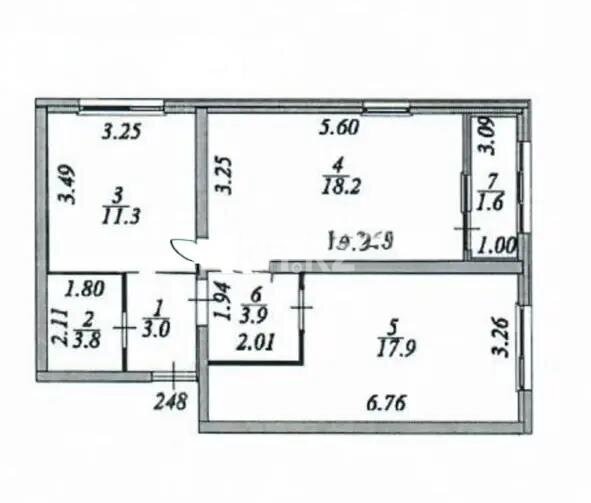 Продажа 2-комнатной квартиры, 60 м² в Астане - фото 7