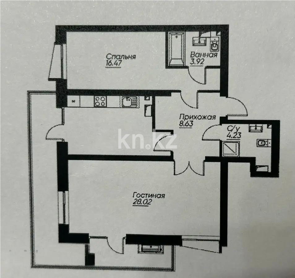 Продажа 2-комнатной квартиры, 79 м², ул. Навои, дом  68/1а в Алматы - фото 5