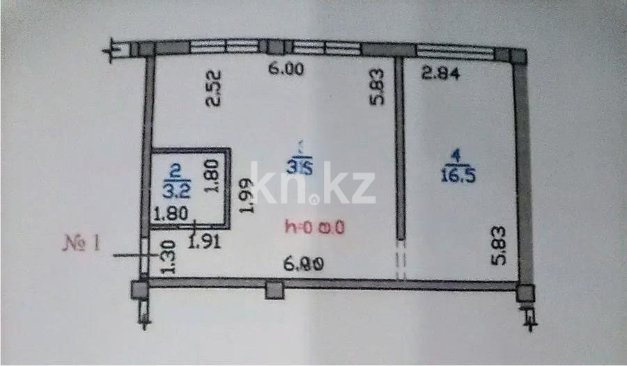 Продажа 2-комнатной квартиры, 51.1 м², ул. Тимирязева, дом  50/1 в Алматы - фото 5