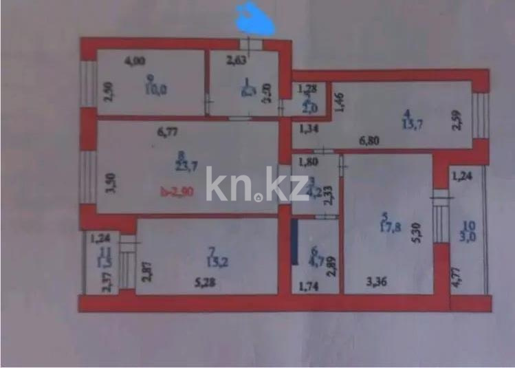 Продажа 4-комнатной квартиры, 105 м² в Астане - фото 6