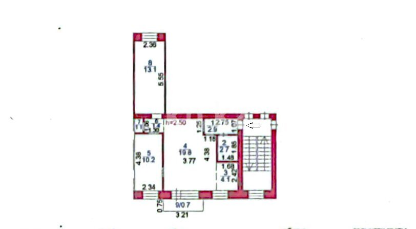 Продажа 3-комнатной квартиры, 56 м² в Караганде - фото 28