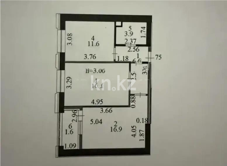 Продажа 2-комнатной квартиры, 60 м² - Продажа квартир в новостройках Астаны с фото - страница 21 фото 5 из 5