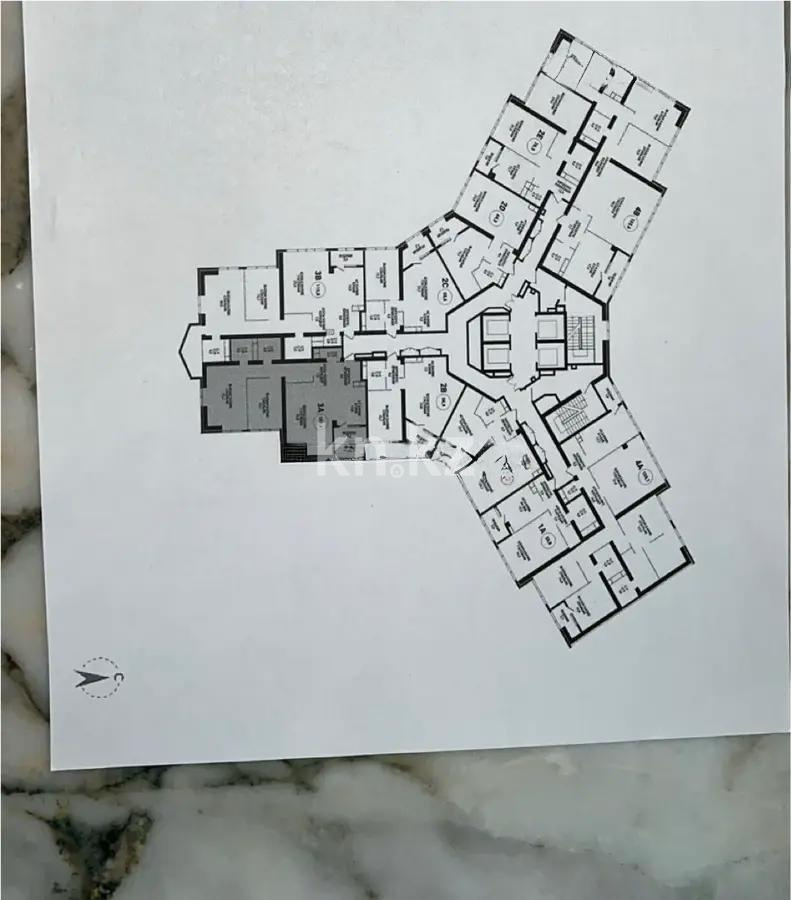 Продажа 3-комнатной квартиры, 108 м², пр. Аль-Фараби, дом  11/2 - Продажа  трехкомнатных квартир в новостройках Алматы с фото фото 1 из 1