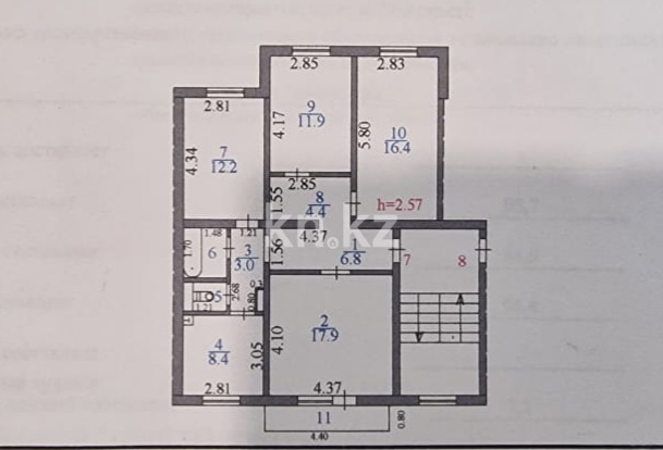 Продажа 4-комнатной квартиры, 85 м², мкр-н Горняк, дом  86 - Продажа квартир в Сарани фото 1 из 6