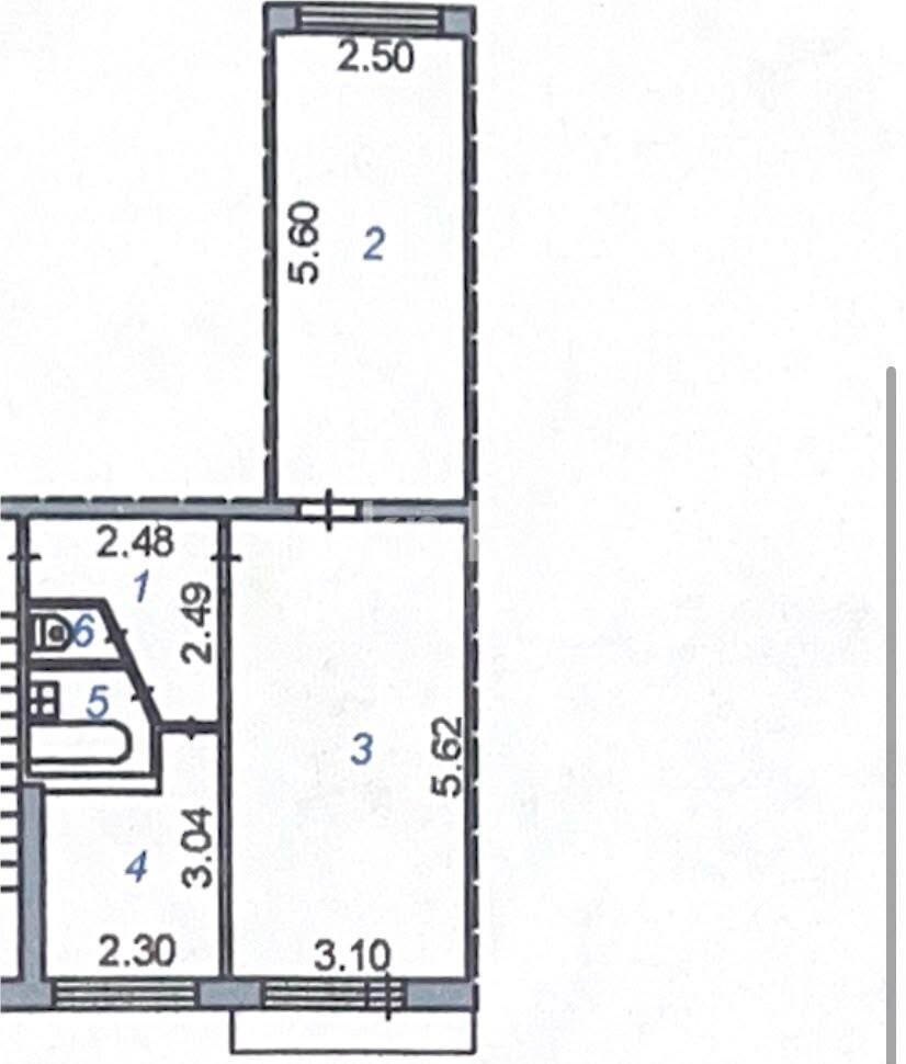 Продажа 2-комнатной квартиры, 44 м² в Караганде - фото 13