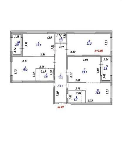 Продажа 4-комнатной квартиры, 121 м² в Астане