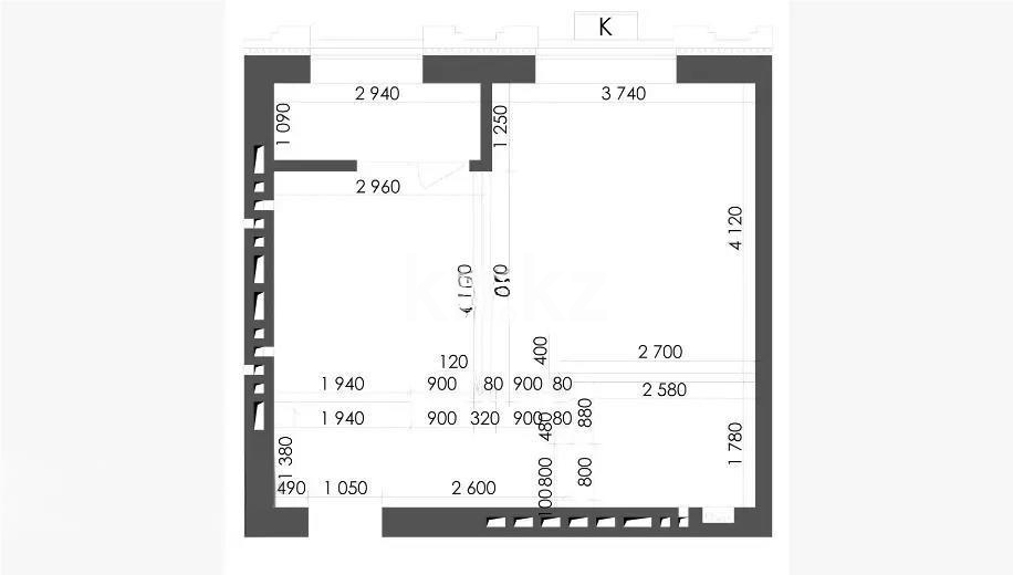 Продажа 2-комнатной квартиры, 40 м² - Продажа  двухкомнатных квартир в новостройках Караганды - страница 2 фото 1 из 1