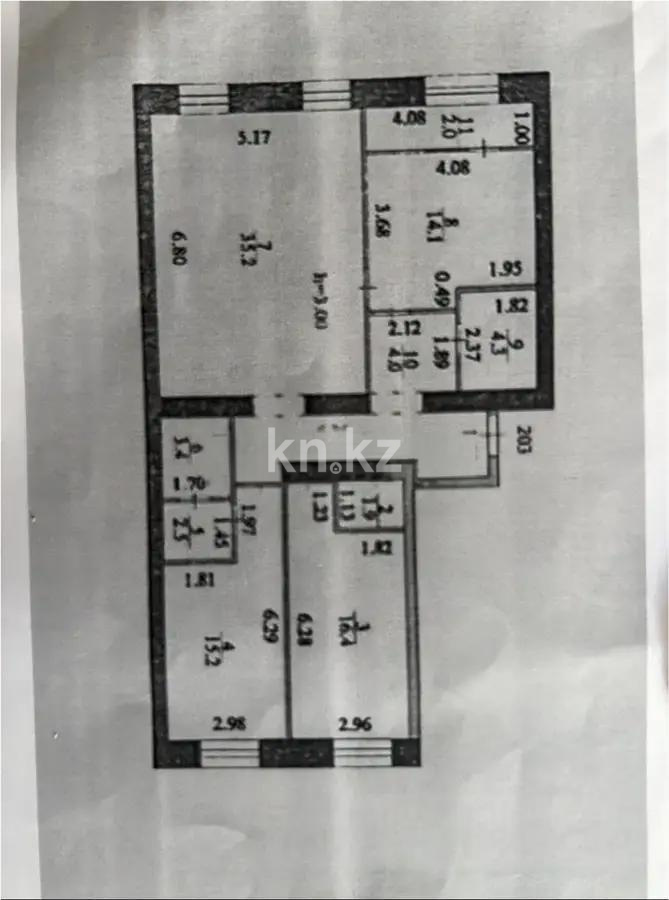 Продажа 3-комнатной квартиры, 109 м², пр. Аль-Фараби, дом  7/3 - Продажа  трехкомнатных квартир в Астане с фото фото 1 из 1