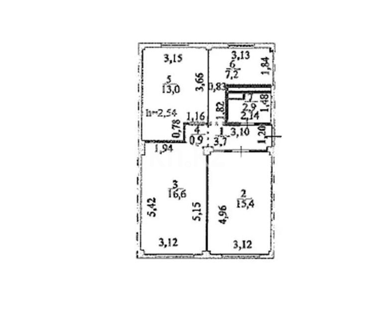 Продажа 3-комнатной квартиры, 60 м² в Астане - фото 5