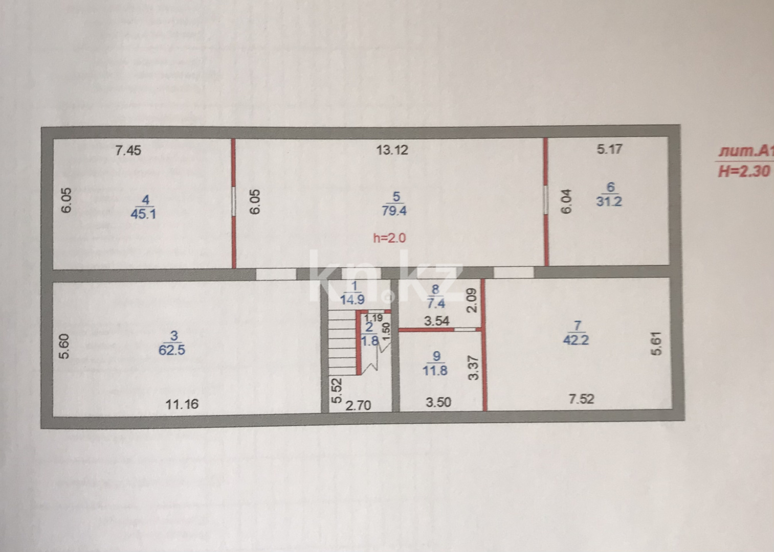 Продажа , 860 м², ул. Сарсекова, дом  49а - Продажа зданий в Караганде фото 5 из 5