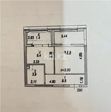 Продажа 1-комнатной квартиры, 37 м² в Астане - фото 4